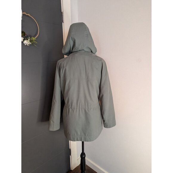 London Fog Women's Softshell Coat with Removeable Hood and Inner Lining - PL - Picture 4 of 13